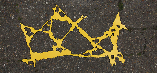 Antwerp Hecomi Map Project<br />Fort III - Borsbeek, 2024, 112 x 65 cm