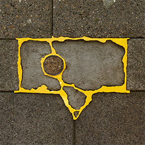 Antwerp Hecomi Map Project<br />Fort I - Dorenboslaan 55 Part II, 2024, 44 x 32 cm