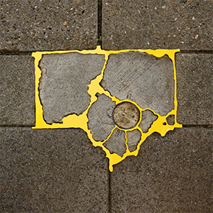 Antwerp Hecomi Map Project<br />Fort I - Dorenboslaan 55 Part I, 2024, 42 x 35 cm