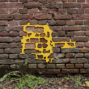 Antwerp Hecomi Map Project<br />Fort V - Edegem, 2024, 41 x 58 cm