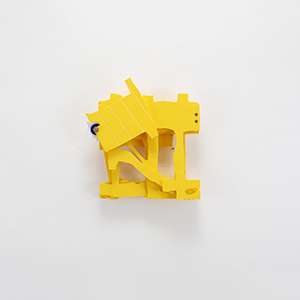 Azucena Villaflor, Buenos Aires, Argentina #2 Expanded 3 times<br />Compressed PVC, Brass, Steel, Acrylic plate, Hinges<br />34 x 34 x 8.5 cm, 2024<br /><br /><br />