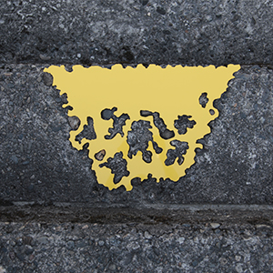 Daisetsu sluice, on the steps, Aibetsu, Japan, 2024<br />52 x 34 cm