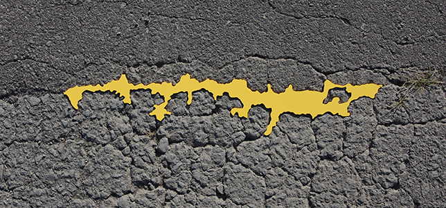 Near the crossing of the Sekihoku Main Line, Aibetsu, Hokkaido, Japan, 2024<br />76 x 15 cm