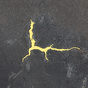 Oruri Bridge, the stream of Pankememunai, Aibetsu, Hokkaido, Japan, 2024<br />46 x 35 cm