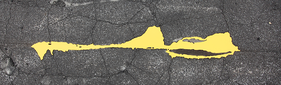 Kamikawa local history museum, parking area, Kamikawa, Hokkaido, Japan, 2024<br />155 x 23 cm