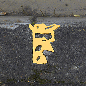 Walkway, north side of Kogen Ohashi, Sounkyo, Kamikawa, Hokkaido, Japan, 2024<br />10 x 13 cm