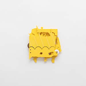 Montee de Clausen, Luxembourg, Luxembourg #1<br />Compressed PVC, Brass, Steel, Hinges, Acrylic plate<br />25 x 25 x 4 cm, 2025<br /><br /><br />